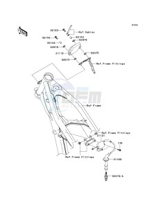 KX 250 N [KX250F](N2) N2 drawing IGNITION SYSTEM