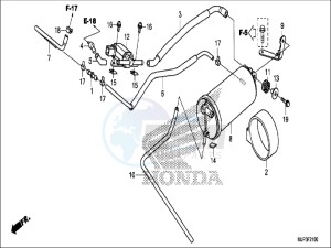 CRF1000DH 2ED - (2ED) drawing CANISTER