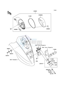 VN900_CLASSIC VN900B7F GB XX (EU ME A(FRICA) drawing Taillight(s)