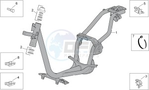 Scarabeo 50 4t 2v e2 drawing Frame