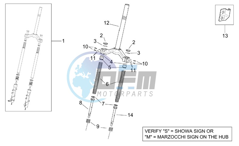 Front fork I