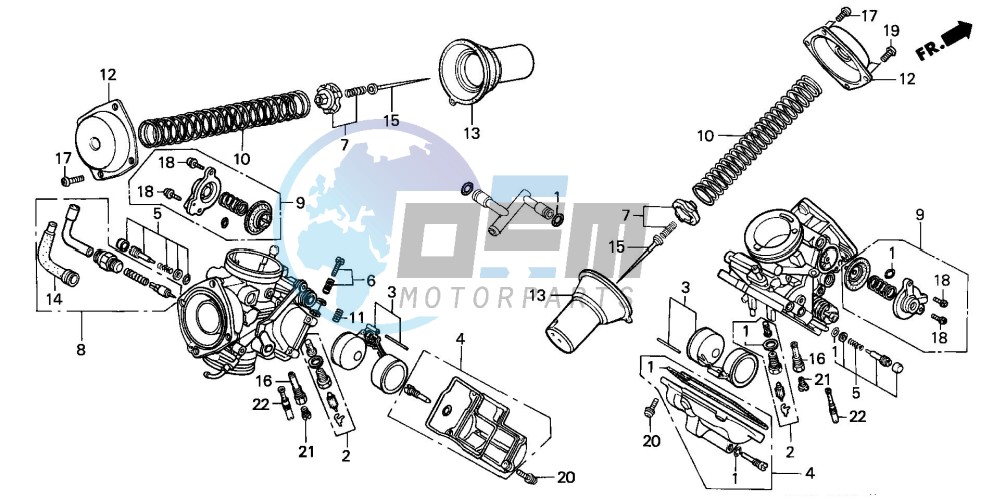 CARBURETOR (COMPONENT PARTS)