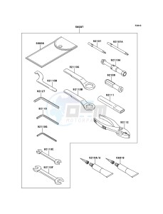 ER-6f EX650C9F GB XX (EU ME A(FRICA) drawing Owner's Tools