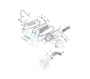 YP R X-MAX ABS 250 drawing INTAKE