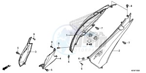 SH125AE SH125A UK - (E) drawing BODY COVER