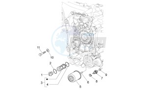 Sport City One 125 4T e3 drawing Oil Filter