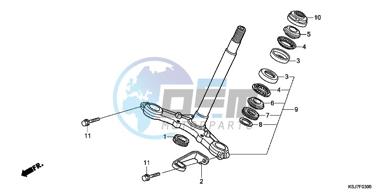 STEERING STEM