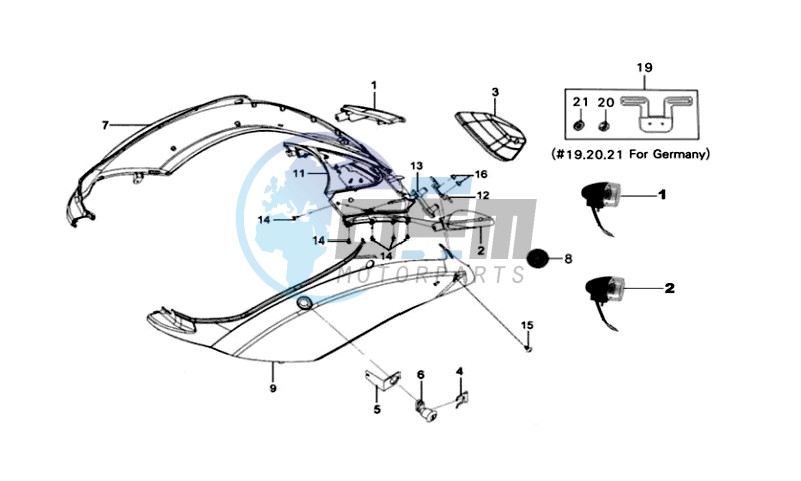 COWLING / TAIL LIGHT / INDICATORS