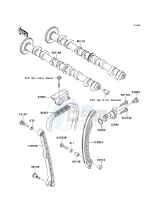 JET_SKI_ULTRA_300X JT1500HDF EU drawing Camshaft(s)/Tensioner