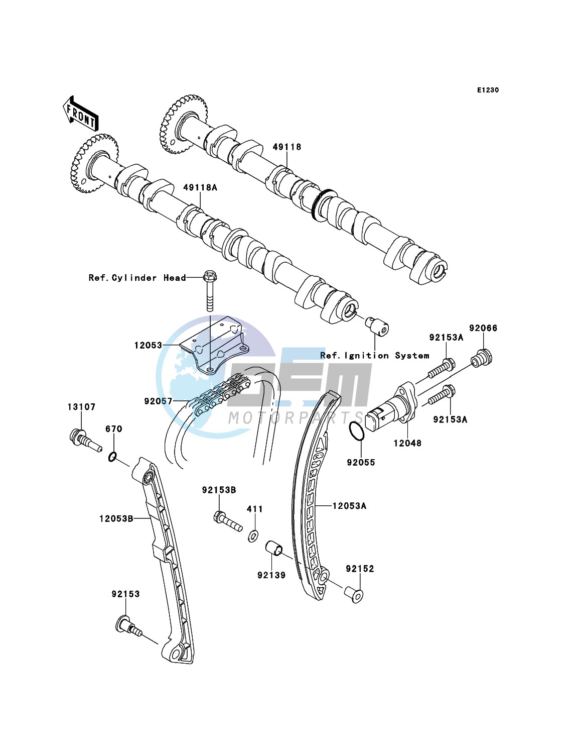 Camshaft(s)/Tensioner