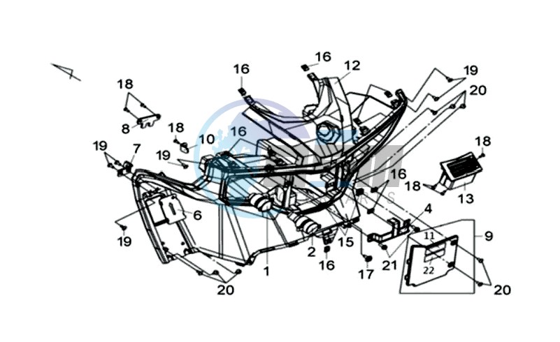 COWLING FRONT