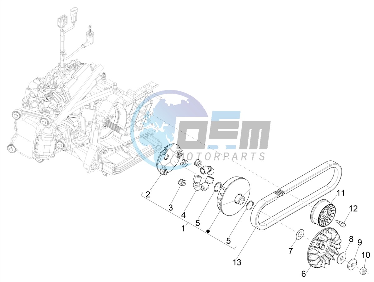 Driving pulley