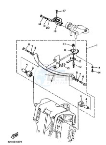 F50A drawing ALTERNATIVE-PARTS-2-STEERING-FRICTION