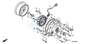 XL1000VA9 France - (F / ABS CMF) drawing GENERATOR