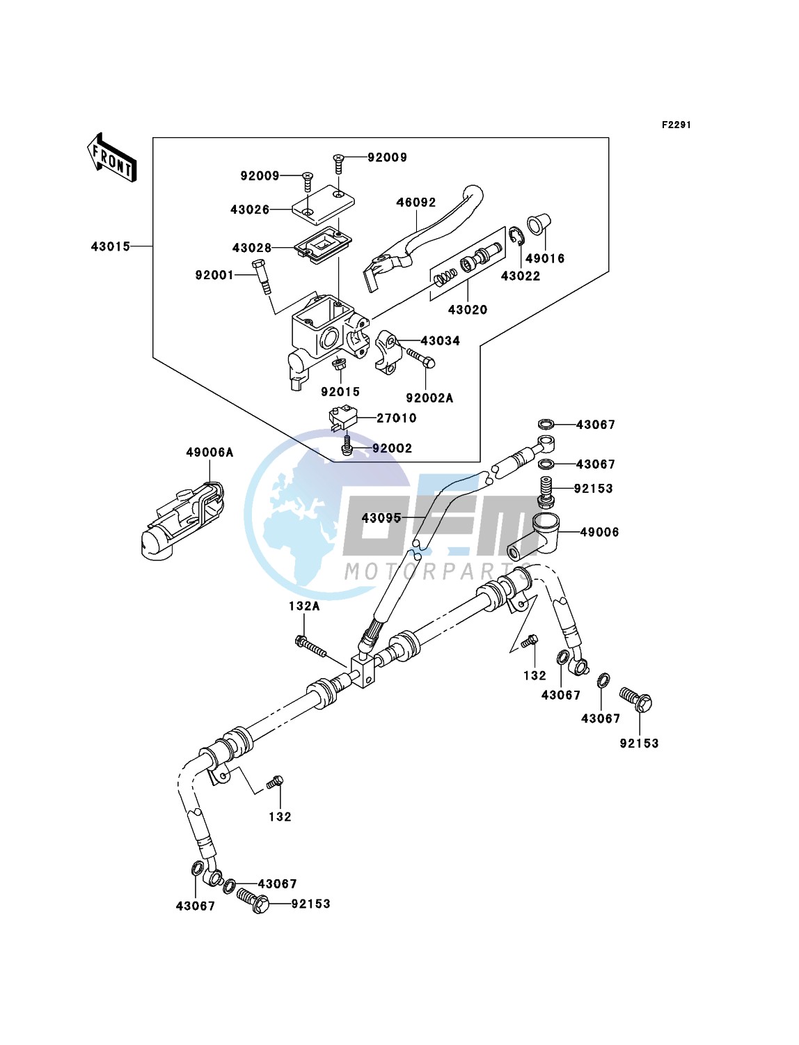 Front Master Cylinder