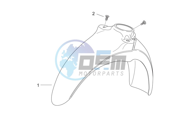 Front body VI - Front mudguard