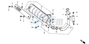 SA50 drawing EXHAUST MUFFLER (1)