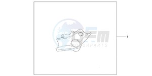 VFR8009 Ireland - (EK / MME TWO) drawing TOP BRIDGE COVER