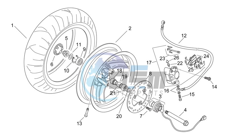 Front wheel