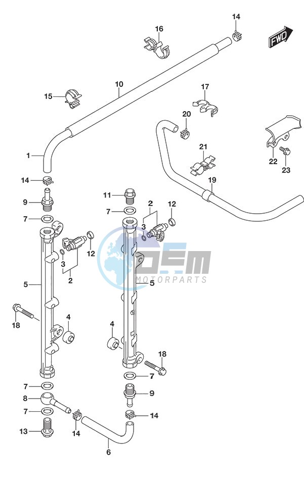 Fuel Injector (DF 250S)