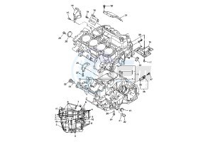 FJR A ABS 1300 drawing CRANKCASE