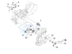 LX 50 4T-4V drawing Starter - Electric starter