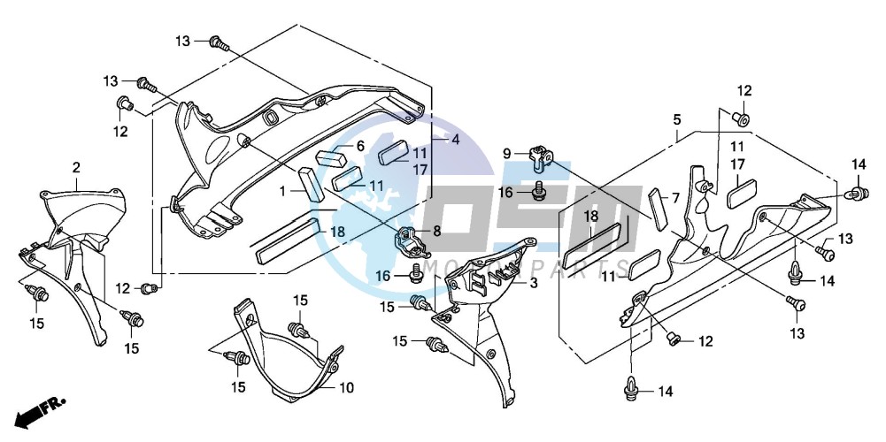 LOWER COWL (CBR1000RR6/7)