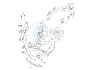 MEDLEY 125 4T IE ABS E4 2020 (EMEA) drawing Frame/bodywork