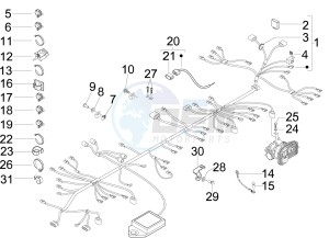 SR 300 Max drawing Main cable harness