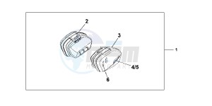 CBF1000FC CBF1000F E drawing PANNIER S*NHA84P*