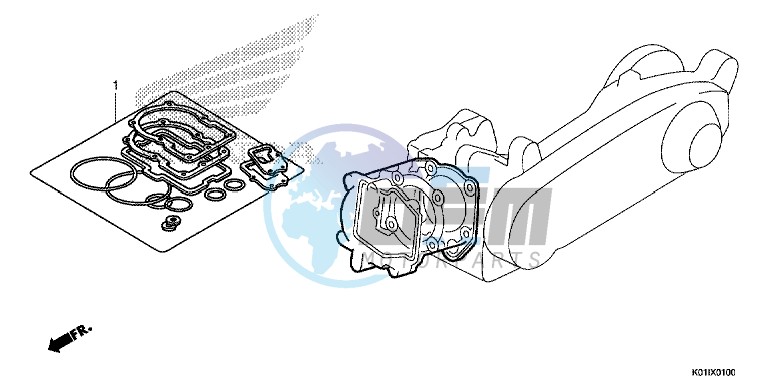 GASKET KIT A