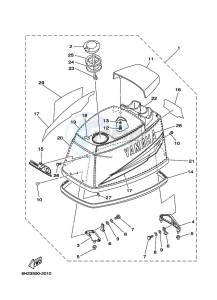 50G-P50 drawing TOP-COWLING