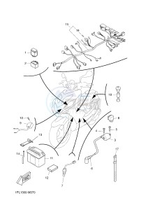 NS50N AEROX NAKED (1PL4 1PL4) drawing ELECTRICAL 2