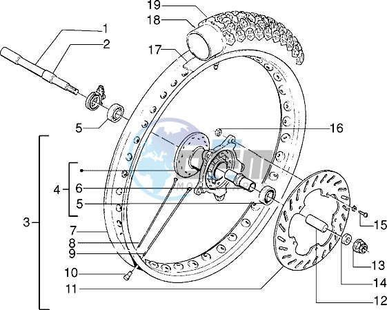 Front wheel