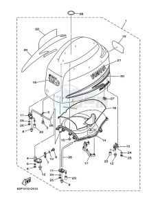 FL150AETX drawing FAIRING-UPPER