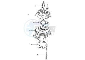 CW RS SPY 50 drawing CYLINDER HEAD