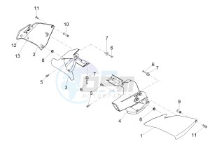 TUONO 1100 V4 RF E4 ABS (EMEA) drawing Front body II