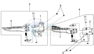 MIO 100 HU10W8-F drawing FOOTREST L / R