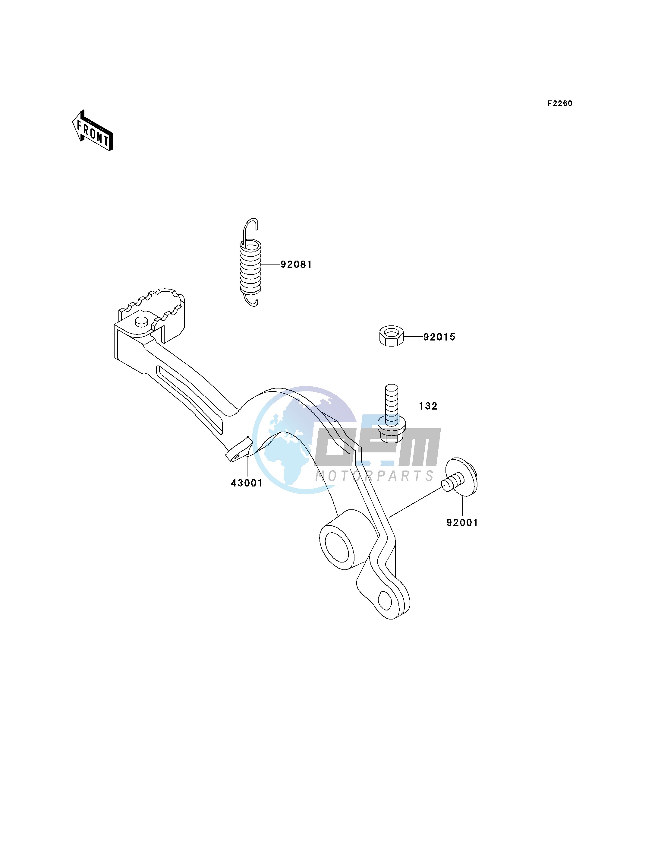 BRAKE PEDAL