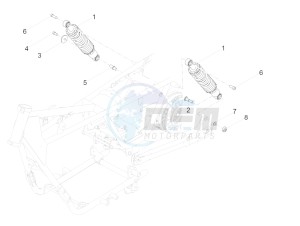 V7 III Special 750 e4 (NAFTA) drawing Shock absorber