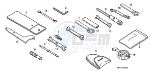 CB600FA9 Spain - (SP / ABS) drawing TOOLS