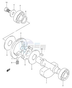 DR350 (E1) drawing CRANK BALANCER