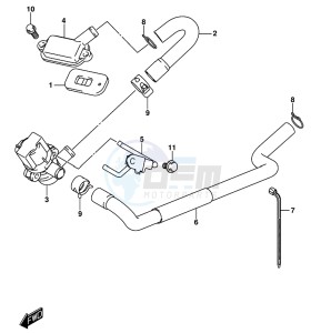 GSX-R125 drawing 2ND AIR