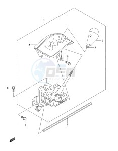 LT-A500XP Z drawing SHIFT LEVER