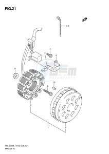 RM-Z250 (E3-E28) drawing MAGNETO