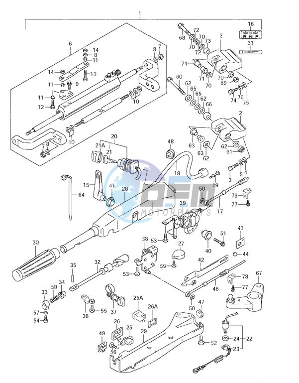 Tiller Handle (2004 & Newer)