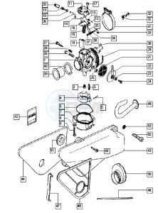 TAXXITY_25-45kmh_K2-K5 50 K2-K5 drawing Carburator