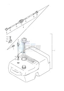 DF 40 drawing Fuel Tank