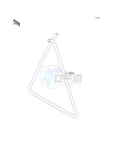 KX 100 A [KX100 MONSTER ENERGY] (A6F - A9FA) D6F drawing STAND-- S- -