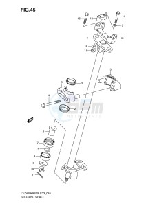 LT-Z400 (E28-E33) drawing STEERING SHAFT